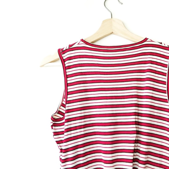 Austin Reed | Vintage Silk Knit Striped Tank Top - Picture 4 of 6